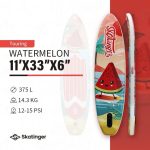 پدل‌ بورد Watermelon برند Skatinger - تصویر 7