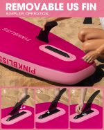 پدل برد ستانا CETANA مدل موج رنگ صورتی - تصویر 2