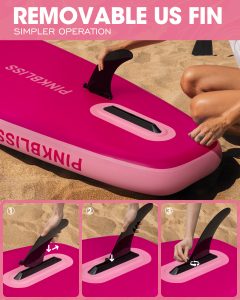 پدل برد ستانا CETANA مدل موج رنگ صورتی پدل برد ستانا CETANA مدل موج رنگ صورتی