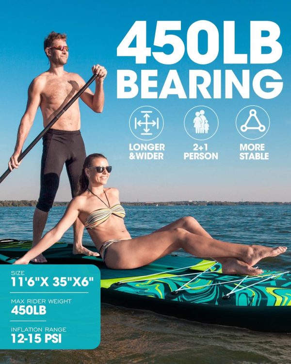 پدل بورد Hunterglide Green برند 2026 Cetana - تصویر 2