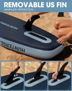 پدل بورد Hunterglide Grey برند 2026 Cetana - تصویر 2