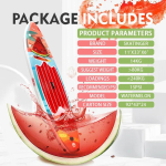 پدل‌ بورد Watermelon برند Skatinger - تصویر 2