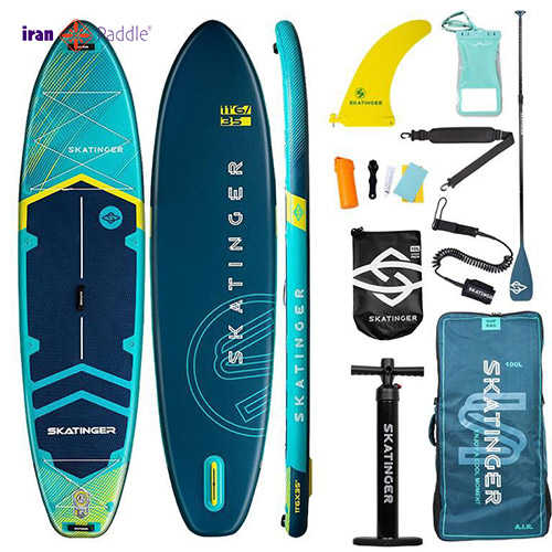 پدل برد Prana light blue برند Skatinger رنگ آبی 2025