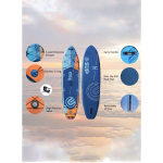 پدل بورد Aruba Blue 01 برند E-SUP - تصویر 2