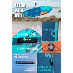 پدل بورد Aruba Blue 01 برند E-SUP - تصویر 5