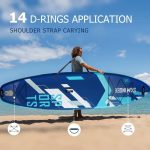 ‎پدل‌ بورد sports blueبرند SKATINGER - تصویر 5