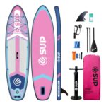 پدل برد برند E-SUP مدل caranium pink