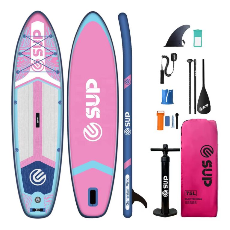 پدل برد برند E-SUP مدل caranium pink
