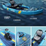 پدل بورد ماهیگیری پدالی برند E-SUP - تصویر 6