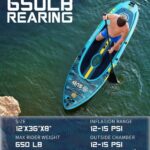 پدل بورد ماهیگیری پدالی برند E-SUP - تصویر 5