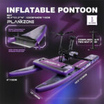 دوچرخه آبی بادی Plankzone رنگ بنفش مشکی