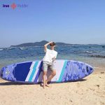 پدل‌ بورد Camouflage purpleبرند Skatinger - تصویر 7