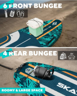 پدل‌ بورد  Leafy Expedition Green برند Skatinger - تصویر 4