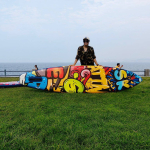 پدل‌ بورد Grafity Yellow برند Skatinger - تصویر 2