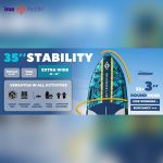 پدل‌ بورد Leafy Expedition Blue برند Skatinger - تصویر 2