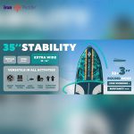 پدل‌ بورد  Leafy Expedition Green برند Skatinger - تصویر 3