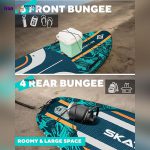 پدل‌ بورد  Leafy Expedition Green برند Skatinger - تصویر 4