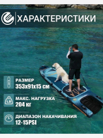 پدل برد Aqua Fun pro برند E-sup - تصویر 2