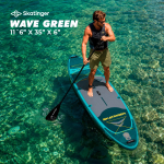 پدل بورد Fishing green برند Skatinger - تصویر 2